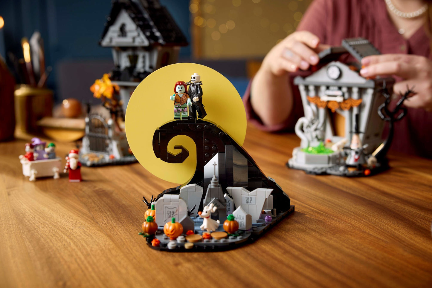 LEGO Ideas Disney Tim Burton's The Nightmare Before Christmas Building Set 21351