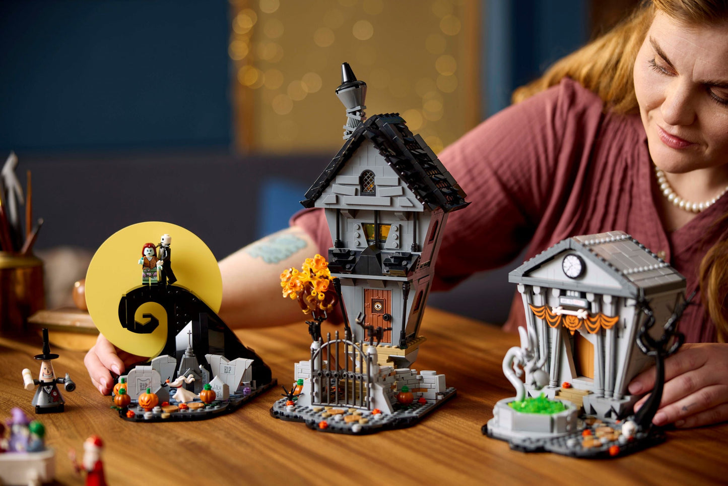 LEGO Ideas Disney Tim Burton's The Nightmare Before Christmas Building Set 21351