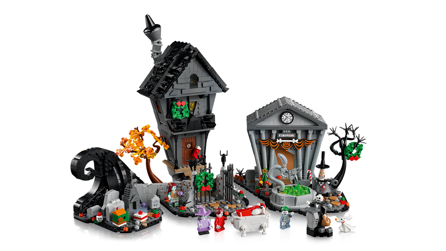 LEGO Ideas Disney Tim Burton's The Nightmare Before Christmas Building Set 21351