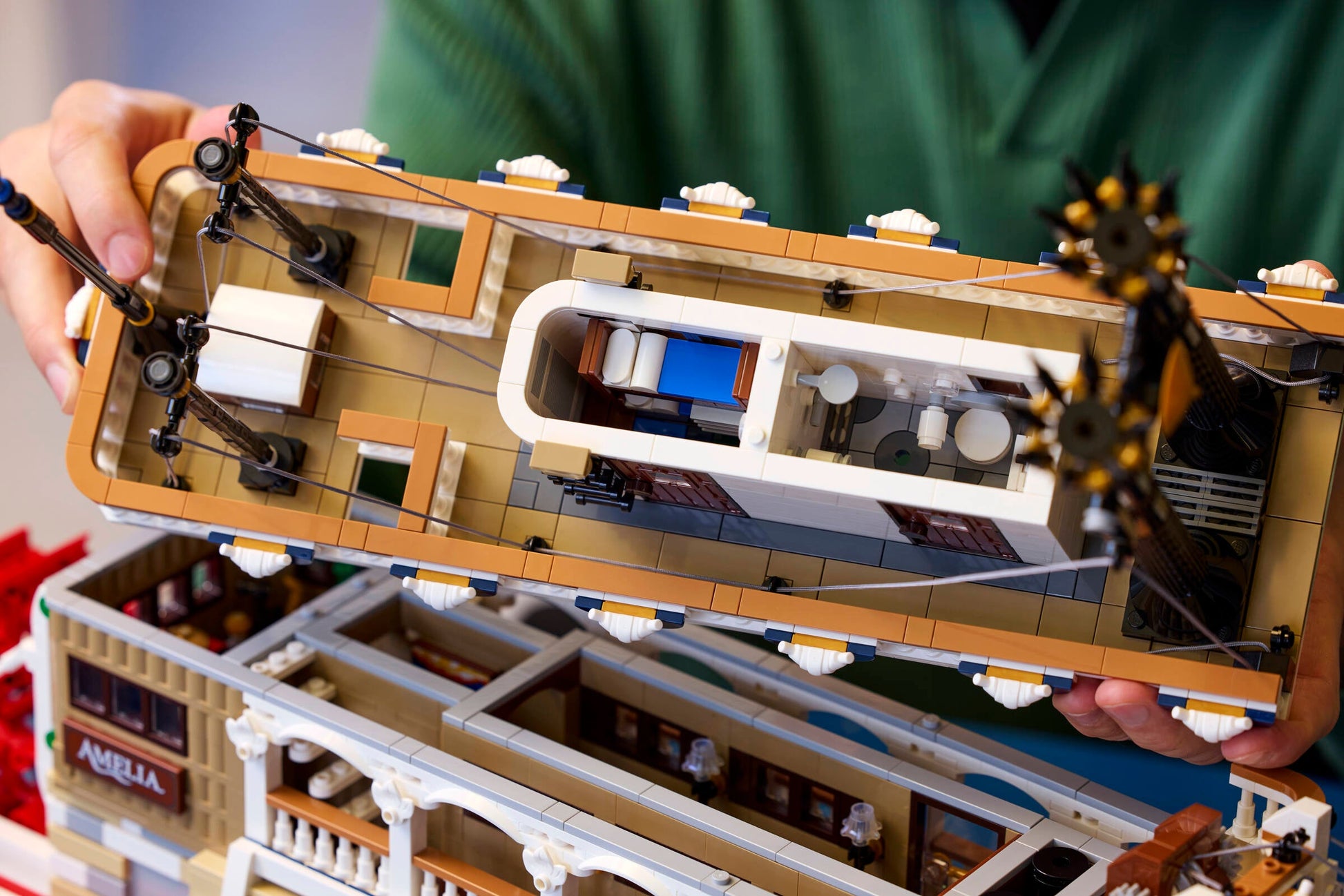 LEGO Ideas River Steamboat Building Set 21356