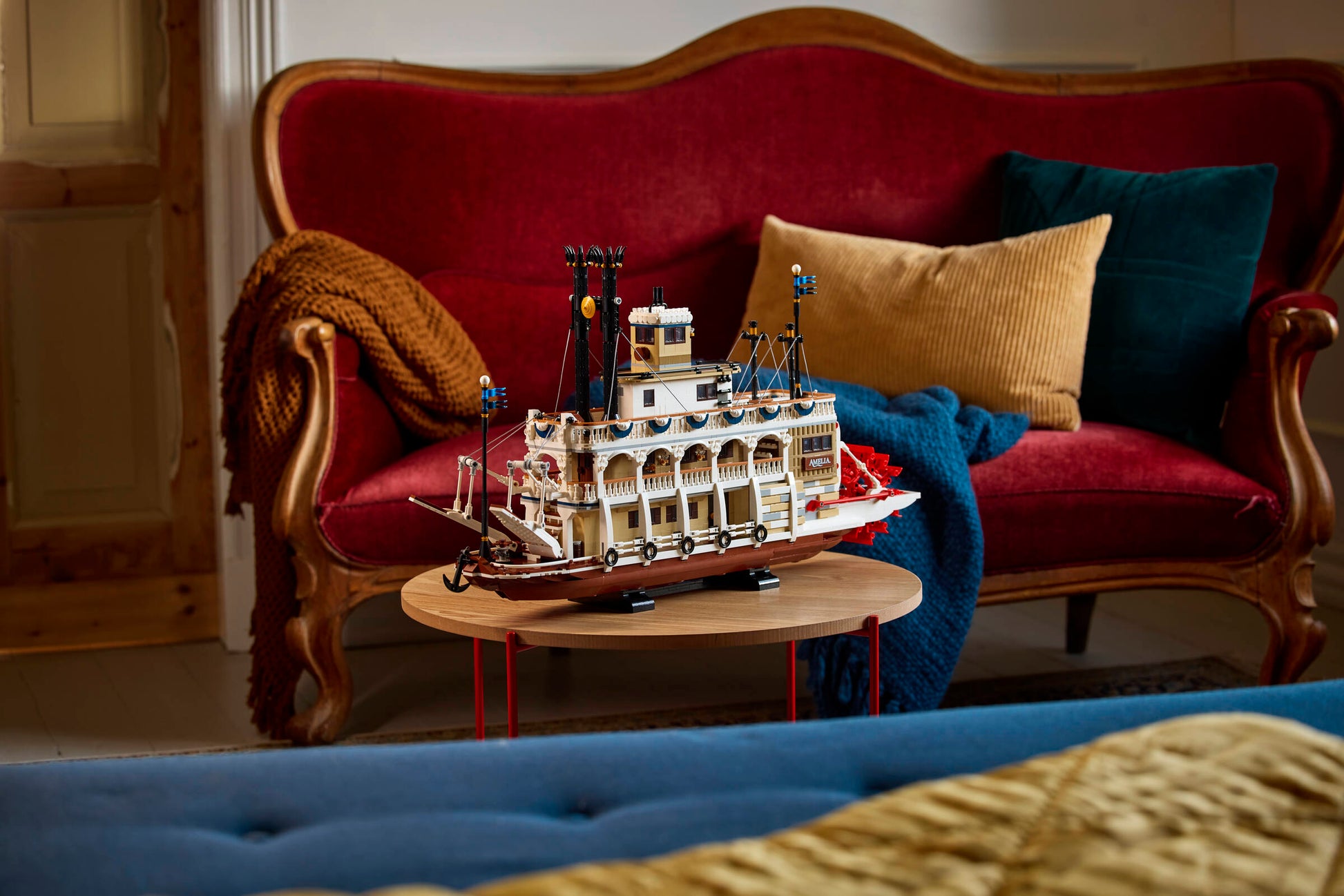 LEGO Ideas River Steamboat Building Set 21356