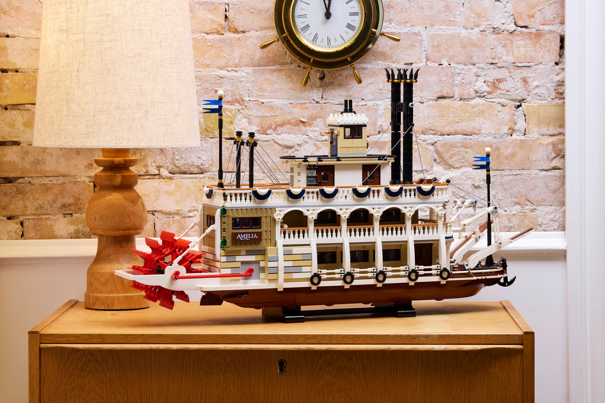 LEGO Ideas River Steamboat Building Set 21356