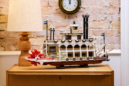 LEGO Ideas River Steamboat Building Set 21356