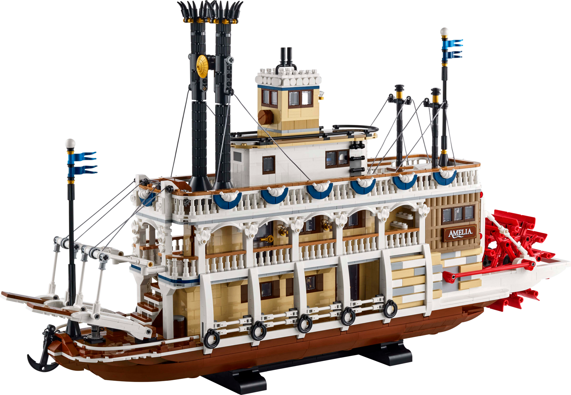 LEGO Ideas River Steamboat Building Set 21356
