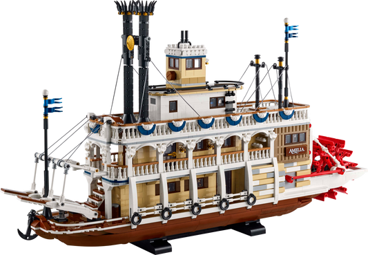 LEGO Ideas River Steamboat Building Set 21356