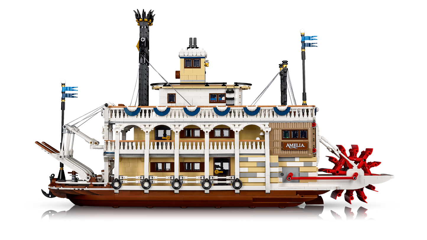 LEGO Ideas River Steamboat Building Set 21356