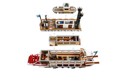 LEGO Ideas River Steamboat Building Set 21356