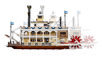 LEGO Ideas River Steamboat Building Set 21356