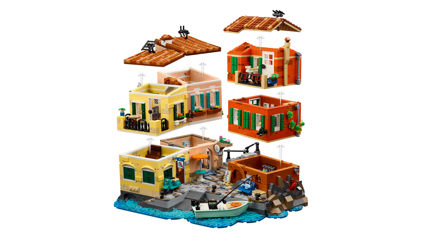 LEGO Ideas Italian Riviera Building Set 21359