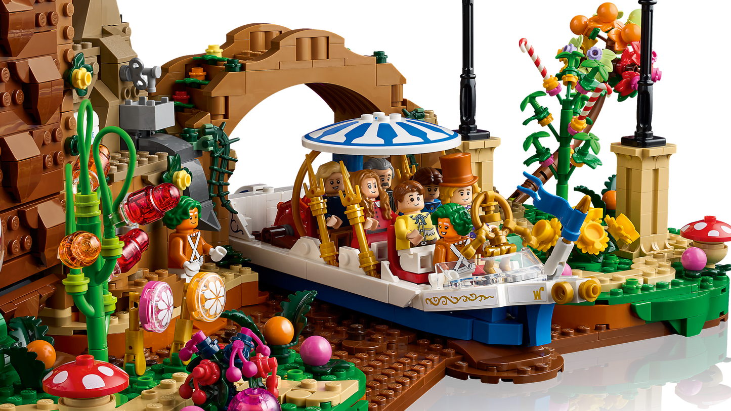 LEGO Ideas Willy Wonka Building Set 21360
