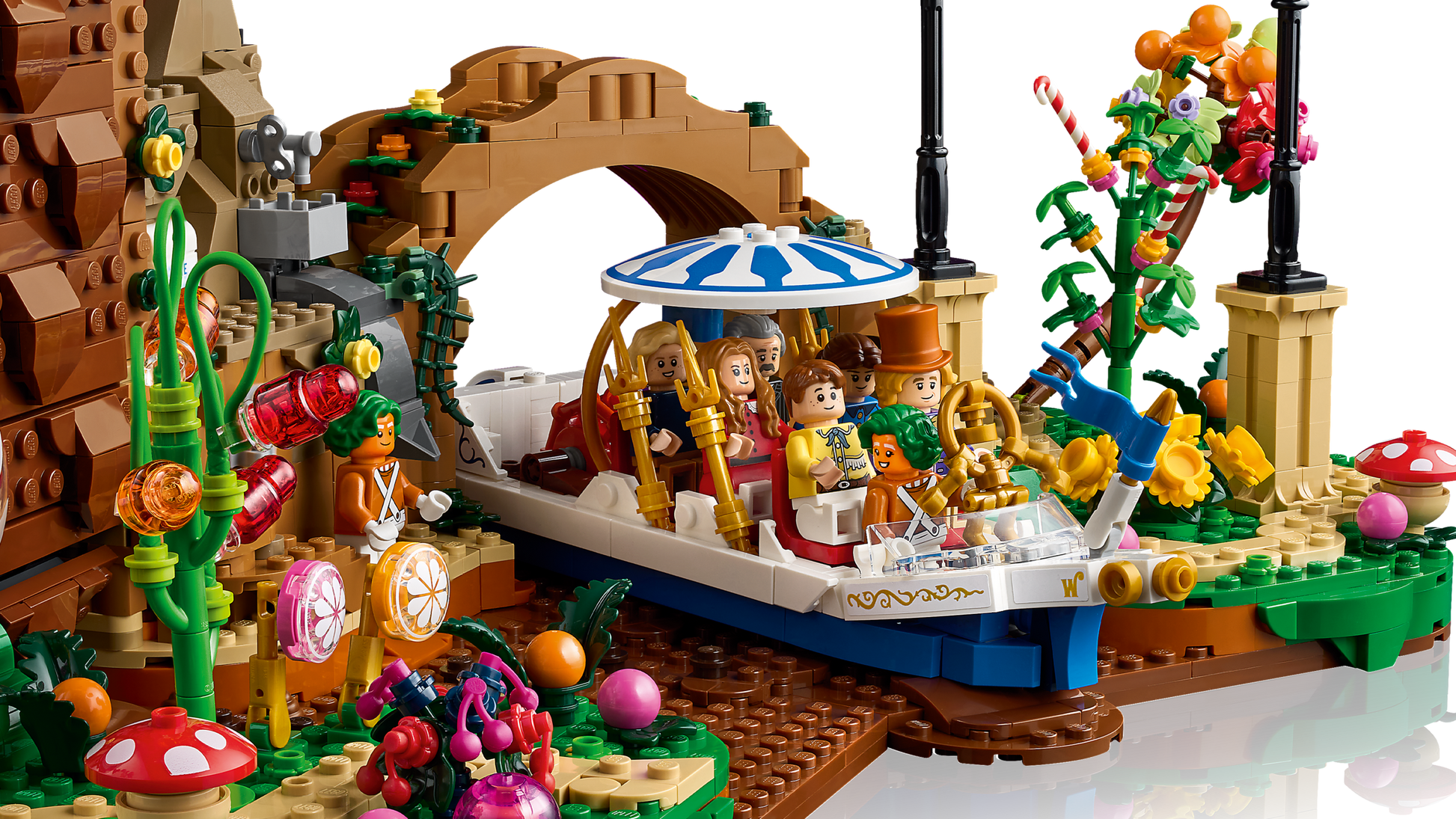 LEGO Ideas Willy Wonka Building Set 21360