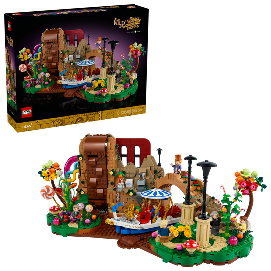 LEGO Ideas Willy Wonka Building Set 21360