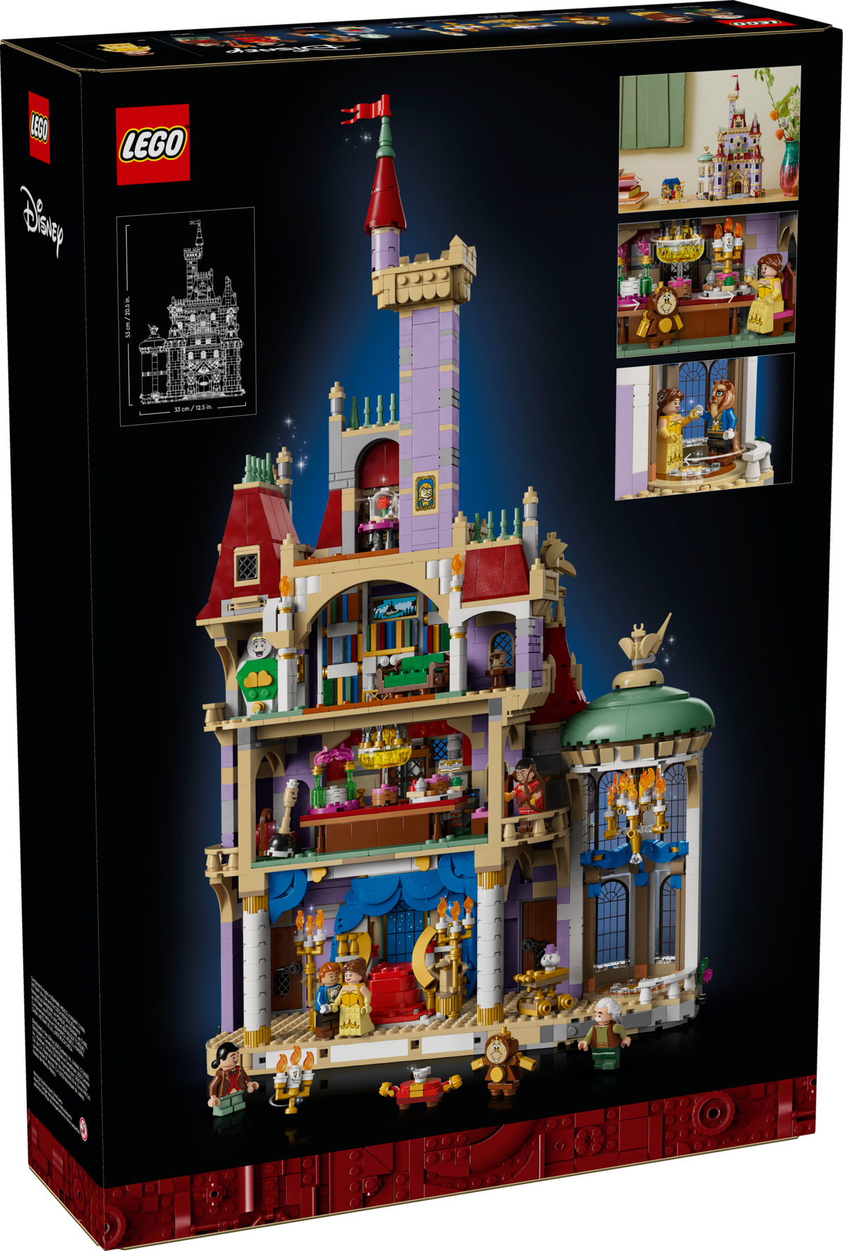 LEGO Disney Beauty and the Beast Castle Building Set 43263