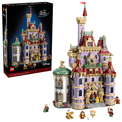 LEGO Disney Beauty and the Beast Castle Building Set 43263