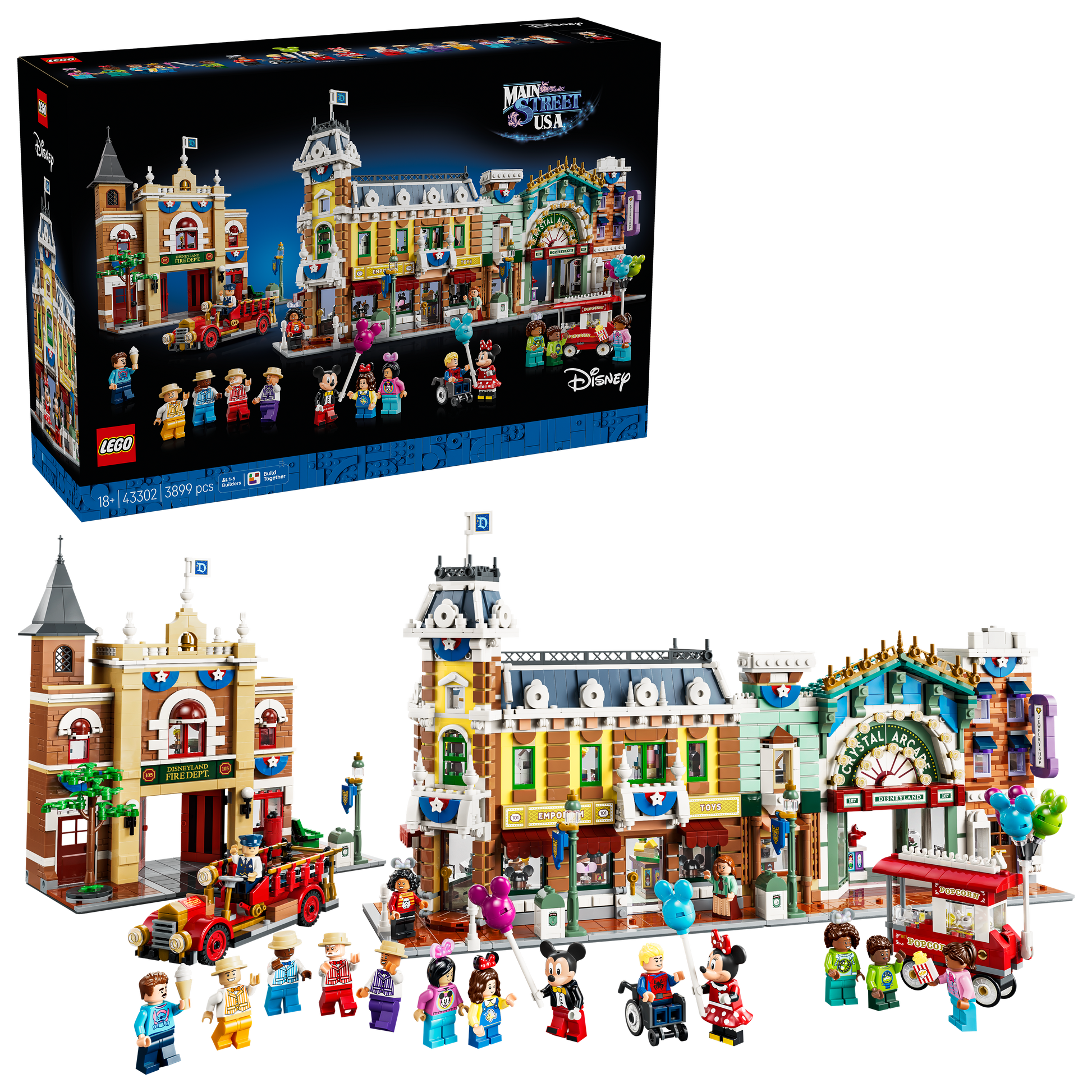 LEGO Disney Main Street USA Building Set 43302