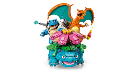 LEGO Pokémon Venusaur Charizard and Blastoise Building Set 72153