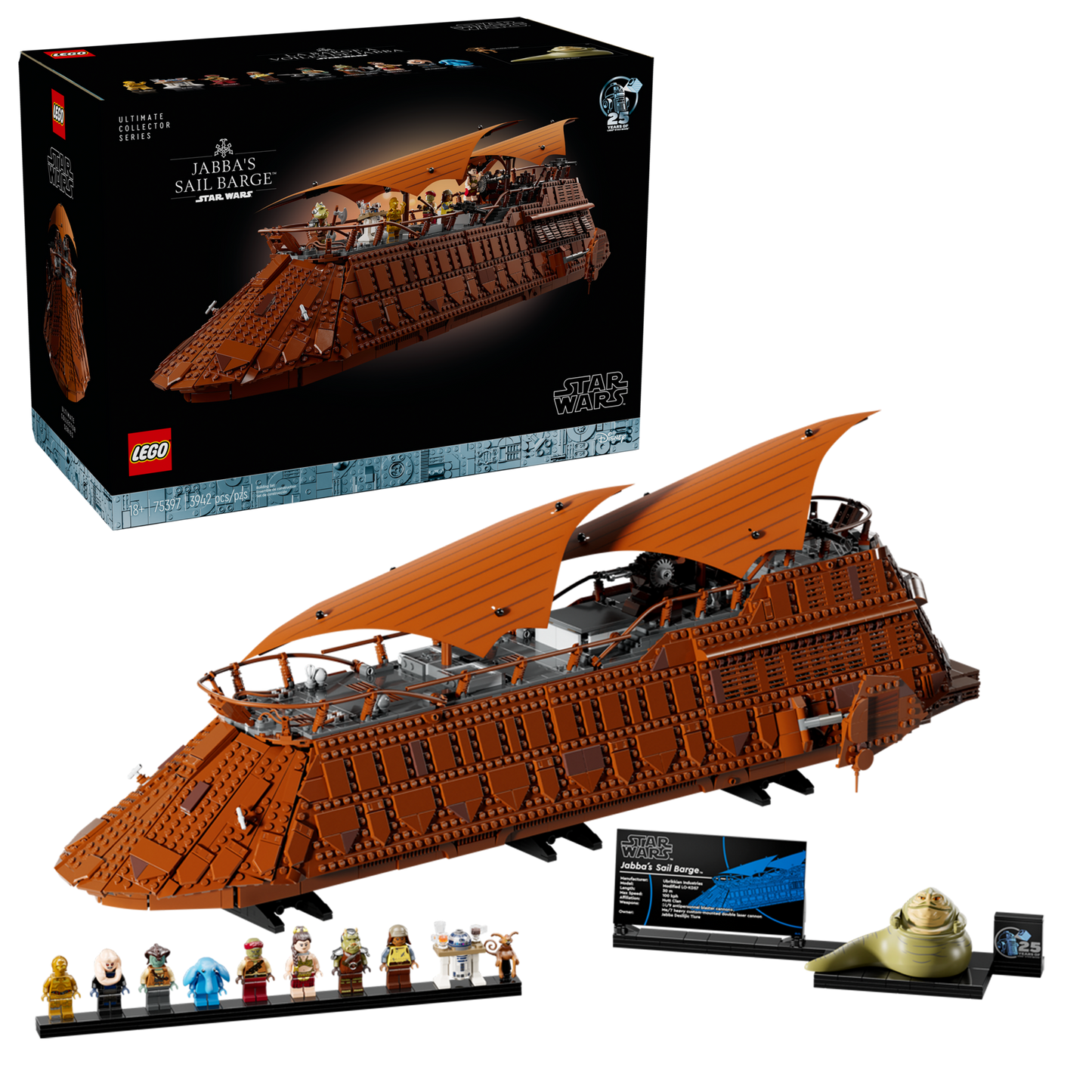 LEGO Star Wars Jabba's Sail Barge Building Set 75397
