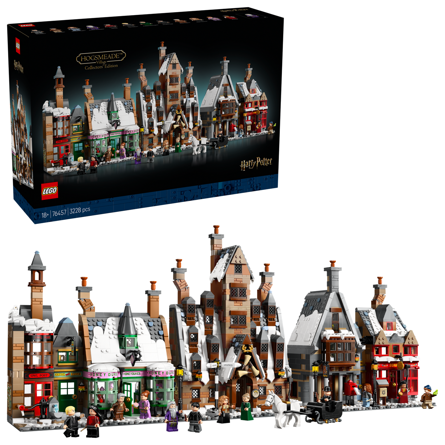 LEGO Harry Potter Hogsmeade Village Building Set 76457
