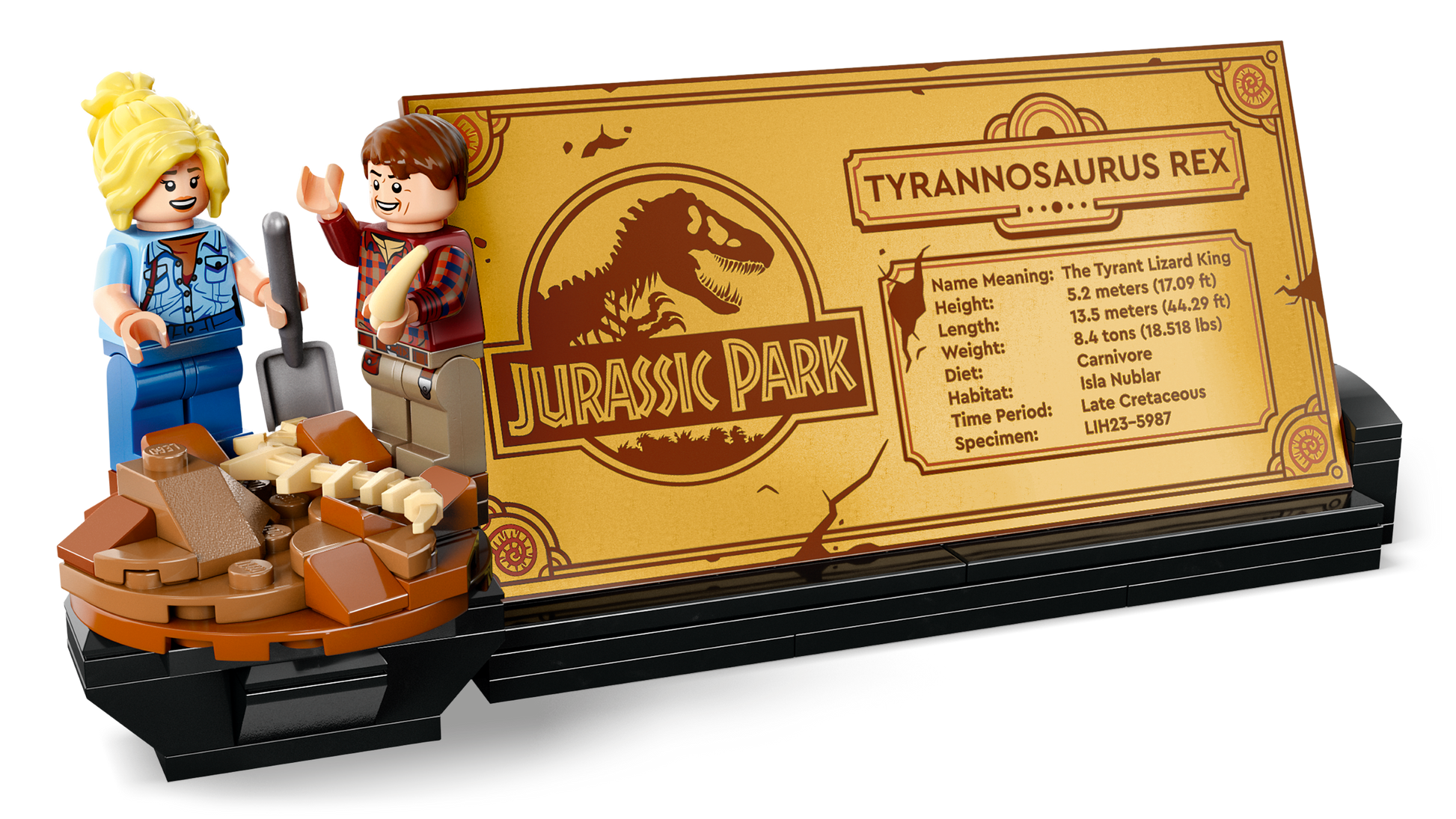 LEGO Jurassic World Dinosaur Fossils: T. rex Building Set 76968