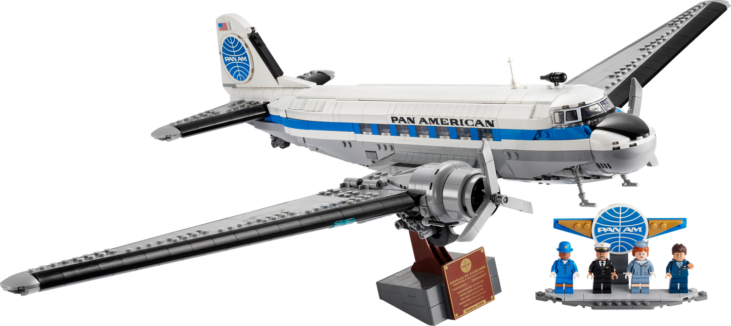 LEGO Icons Douglas DC-3 Pan Am Building Set 11378