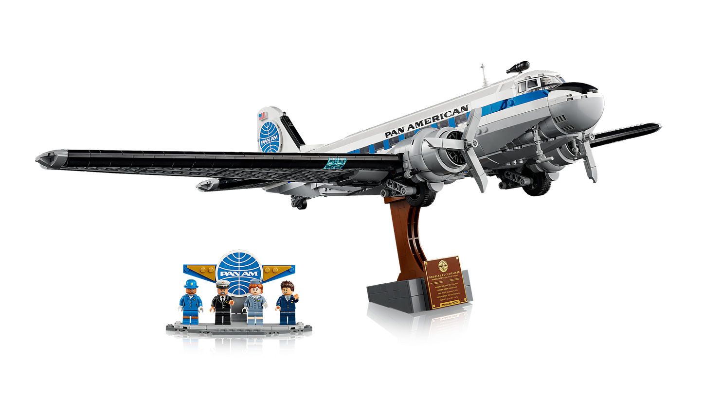 LEGO Icons Douglas DC-3 Pan Am Building Set 11378