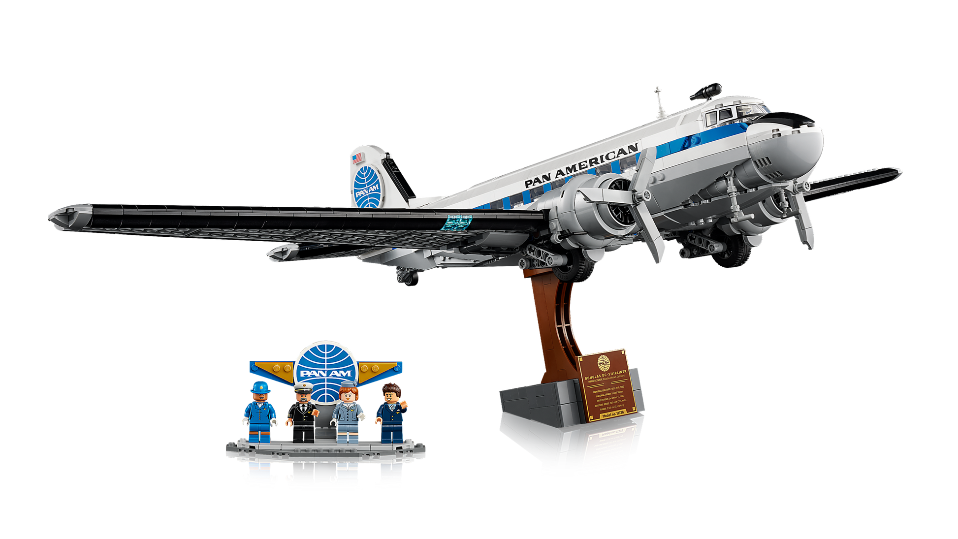 LEGO Icons Douglas DC-3 Pan Am Building Set 11378
