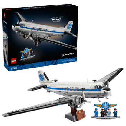 LEGO Icons Douglas DC-3 Pan Am Building Set 11378