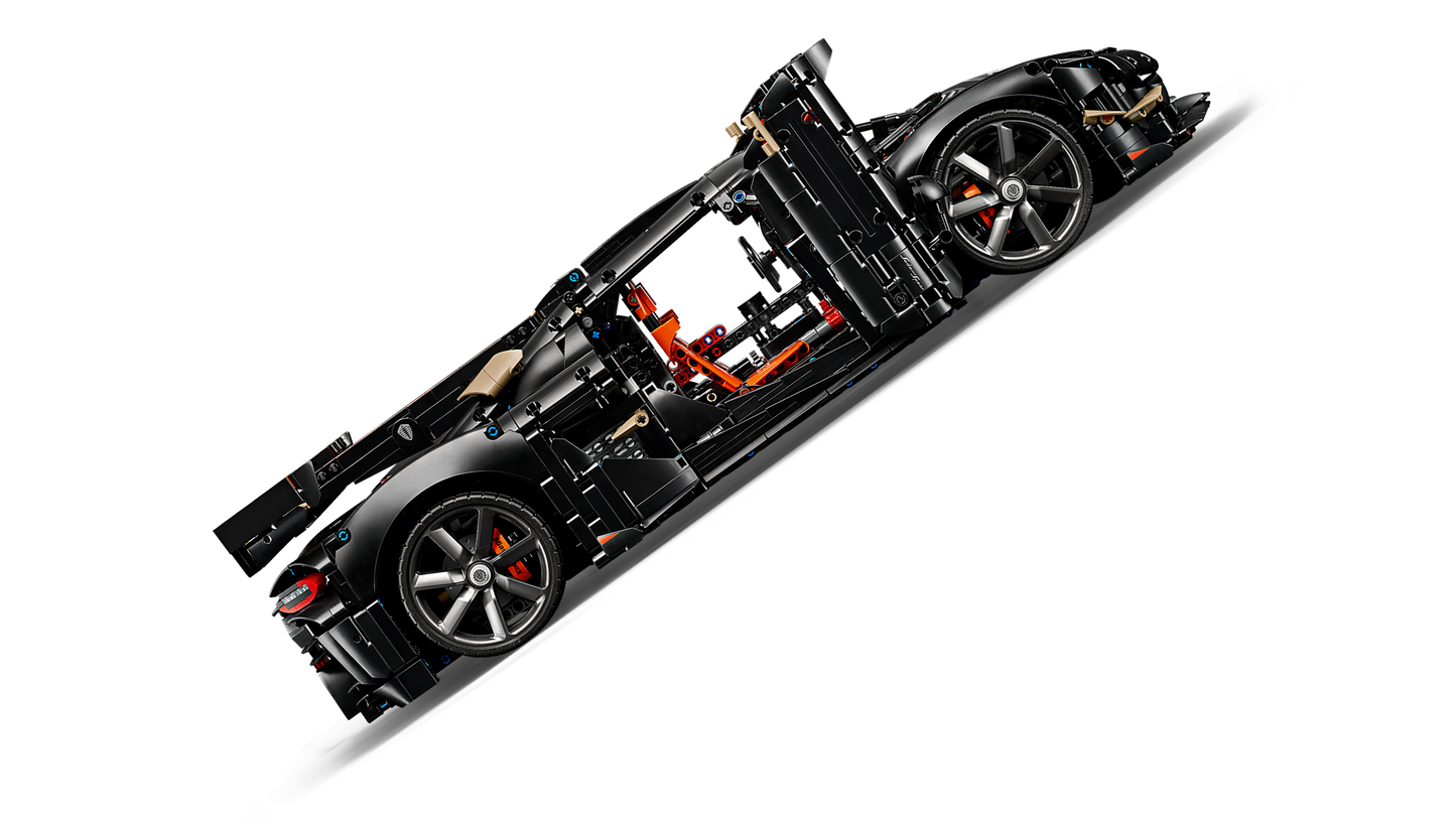 LEGO Technic Koenigsegg Sadair's Spear Hypercar Building Set 42232