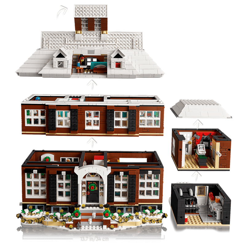 LEGO Ideas Home Alone Building Set 21330