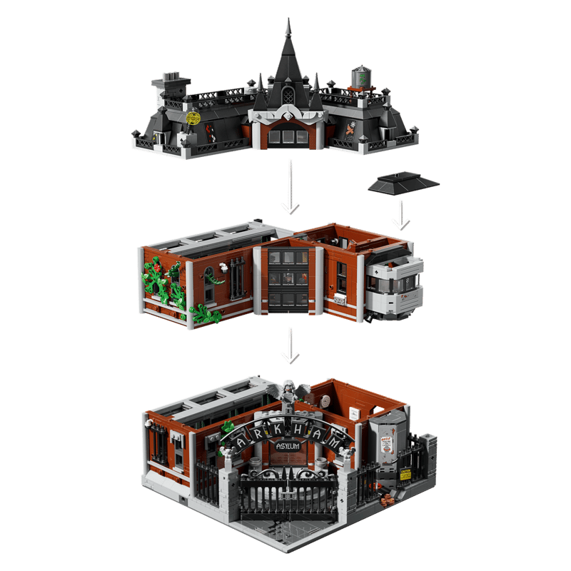 LEGO DC Arkham Asylum Building Set 76300