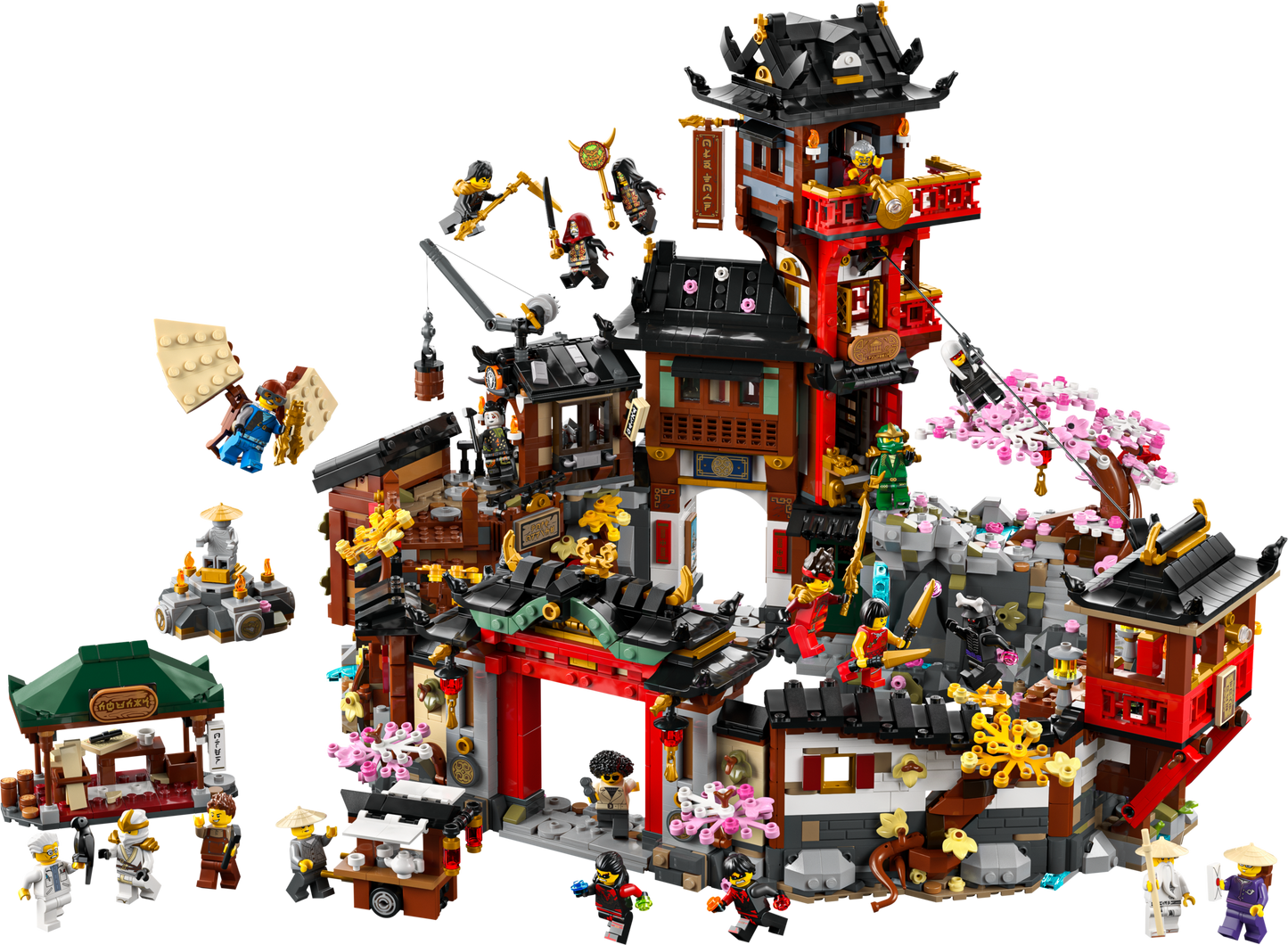 LEGO NINJAGO Old City 15th Anniversary Building Set 71861