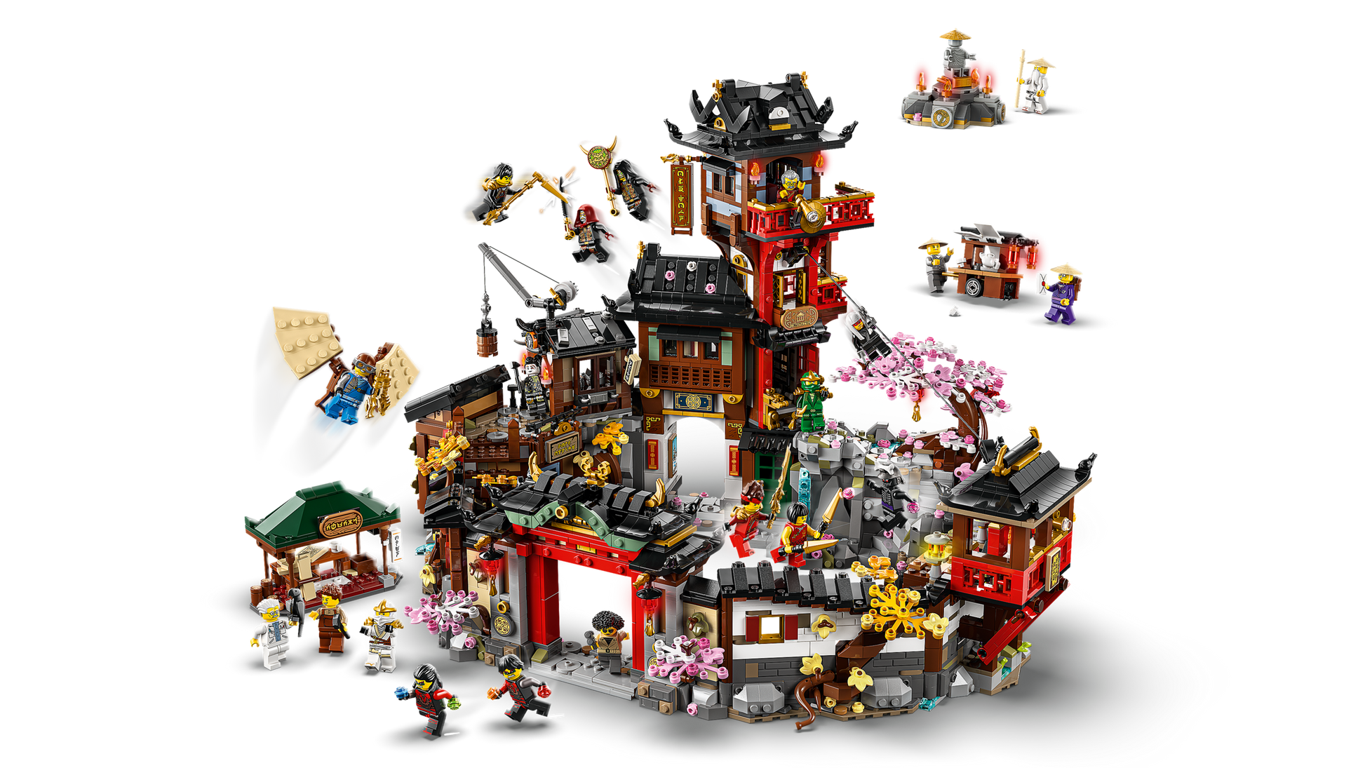 LEGO NINJAGO Old City 15th Anniversary Building Set 71861