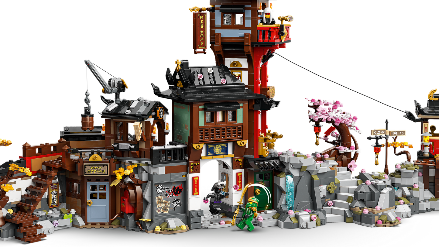 LEGO NINJAGO Old City 15th Anniversary Building Set 71861
