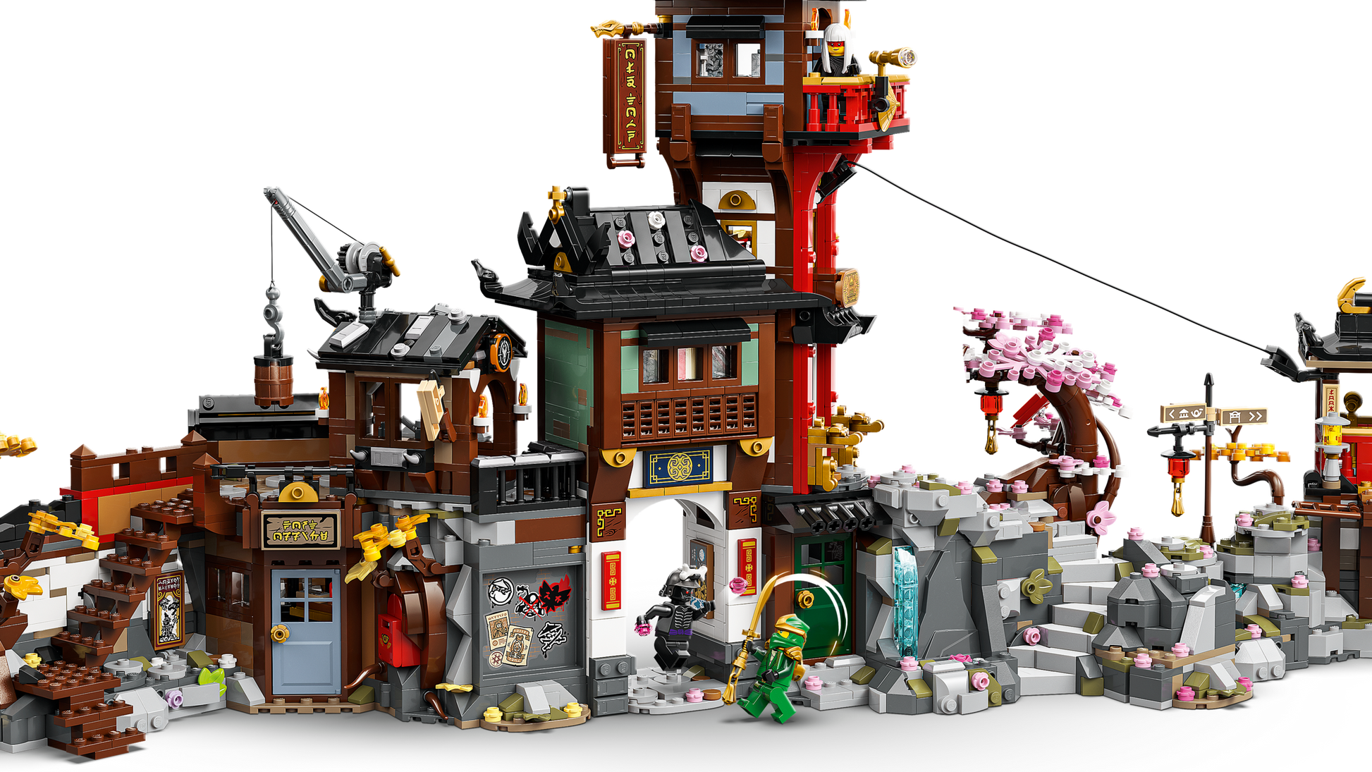 LEGO NINJAGO Old City 15th Anniversary Building Set 71861