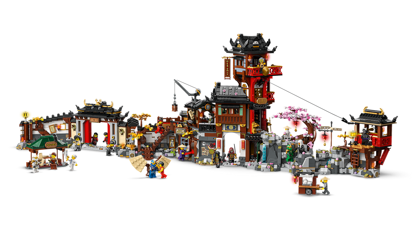 LEGO NINJAGO Old City 15th Anniversary Building Set 71861