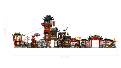 LEGO NINJAGO Old City 15th Anniversary Building Set 71861