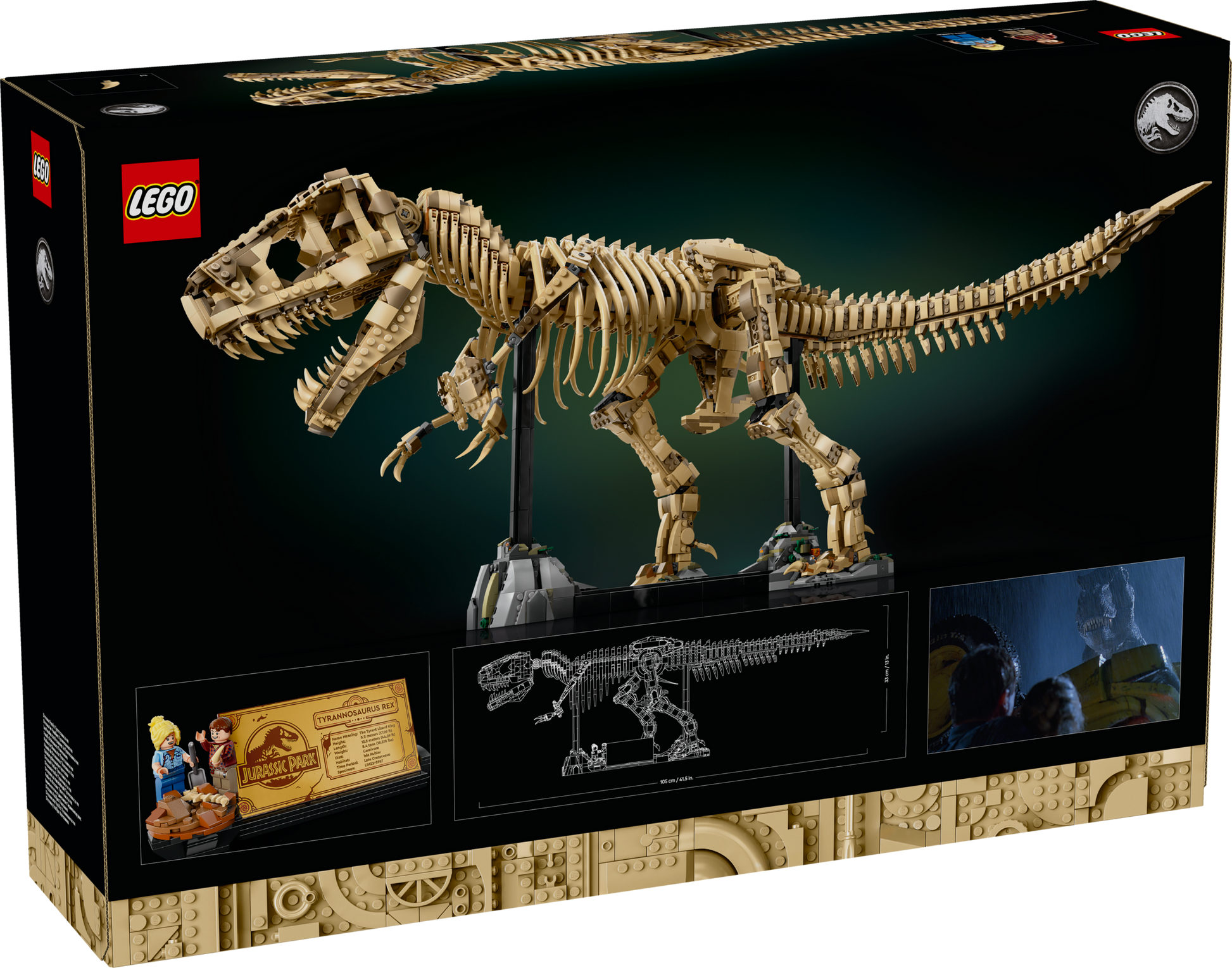 LEGO Jurassic World Dinosaur Fossils: T. rex Building Set 76968