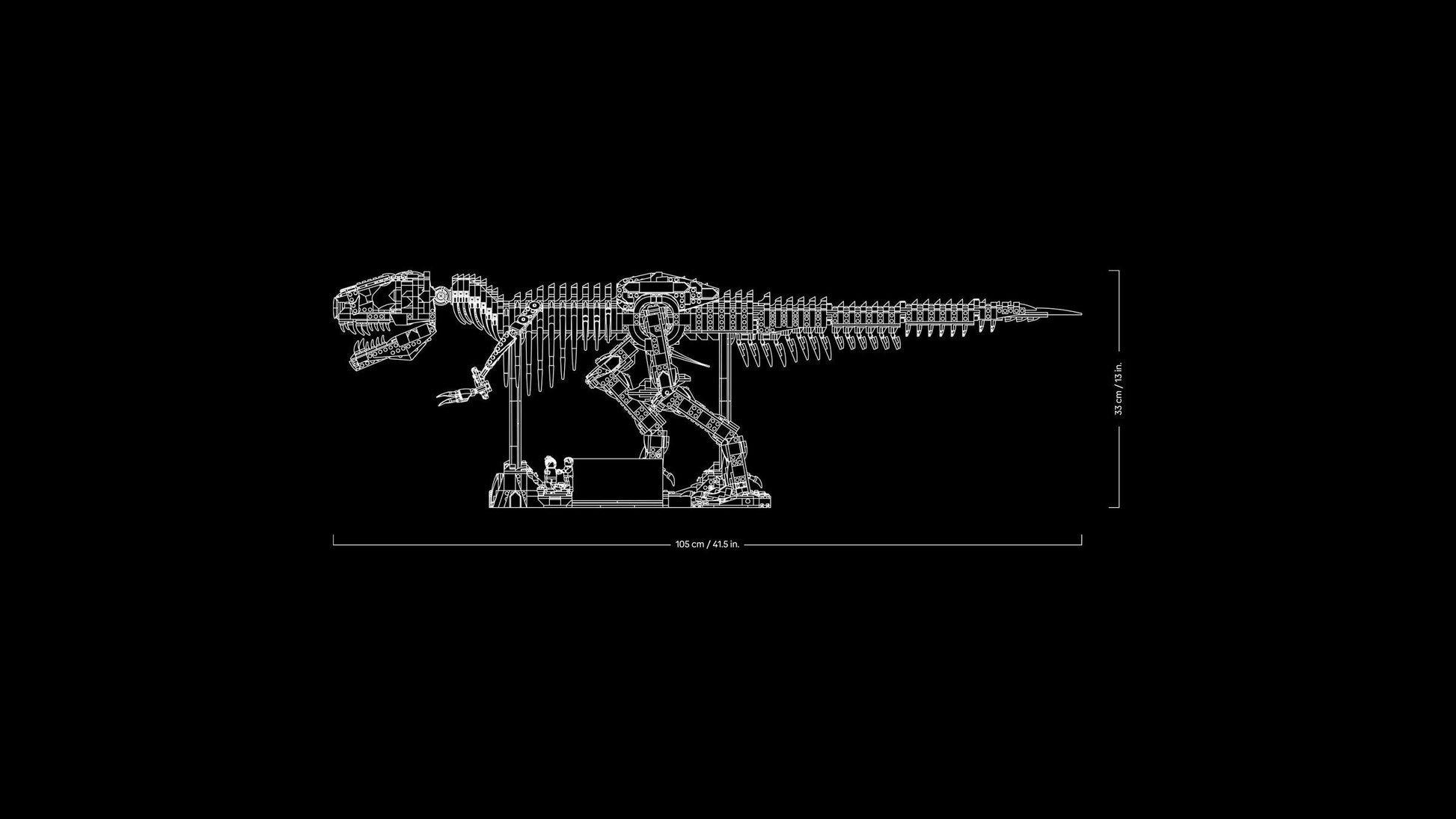 LEGO Jurassic World Dinosaur Fossils: T. rex Building Set 76968