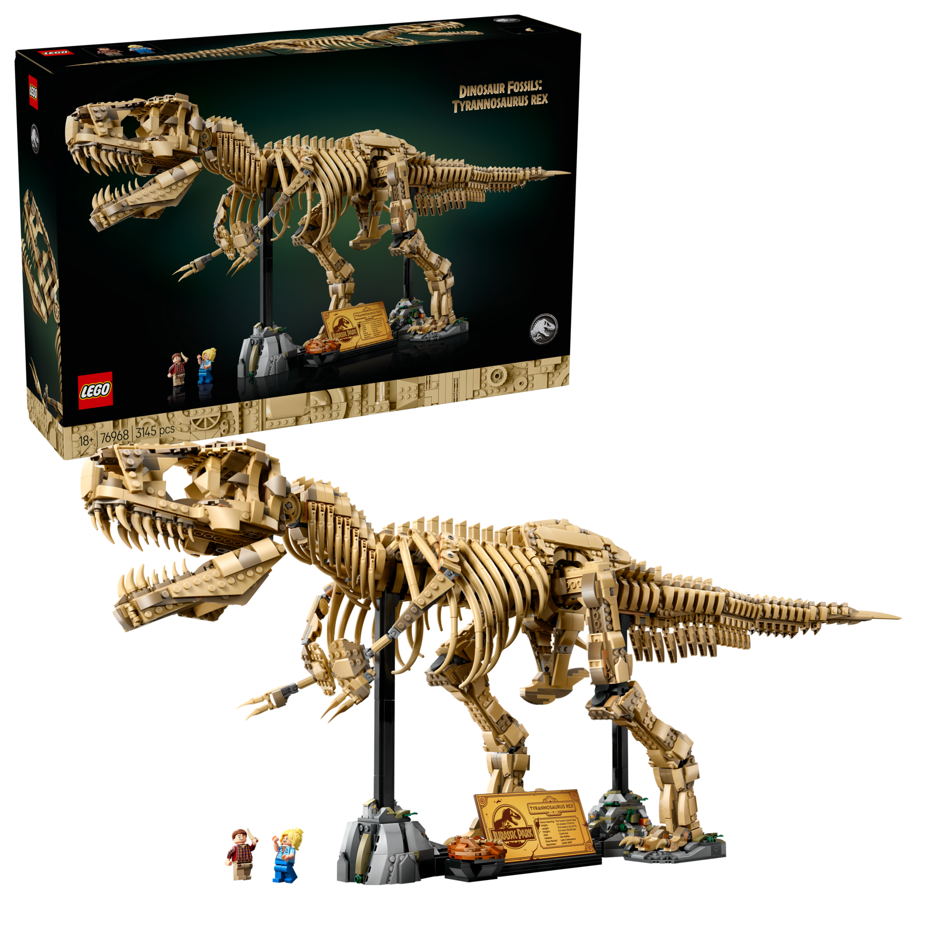 LEGO Jurassic World Dinosaur Fossils: T. rex Building Set 76968