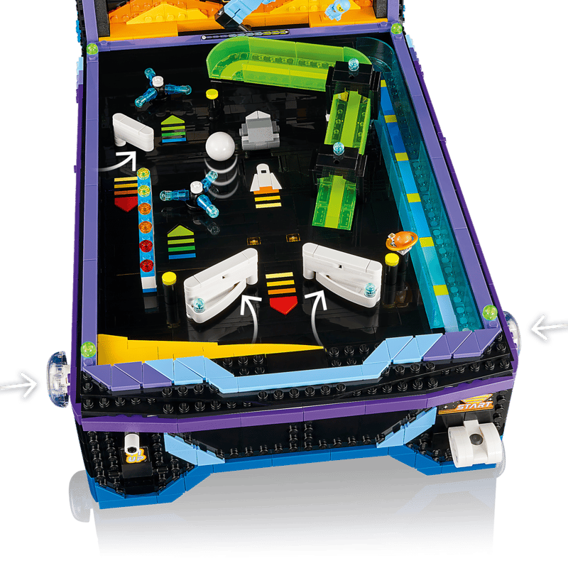 LEGO Icons Retro Pinball Machine Building Set 11374