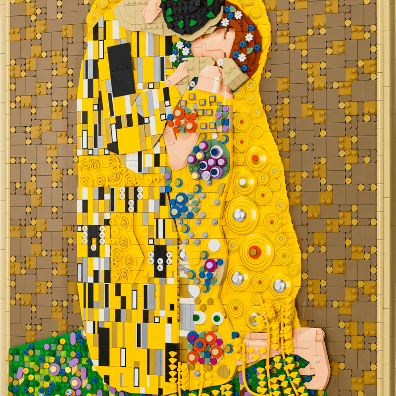 LEGO Art Gustav Klimt The Kiss Building Set 31221