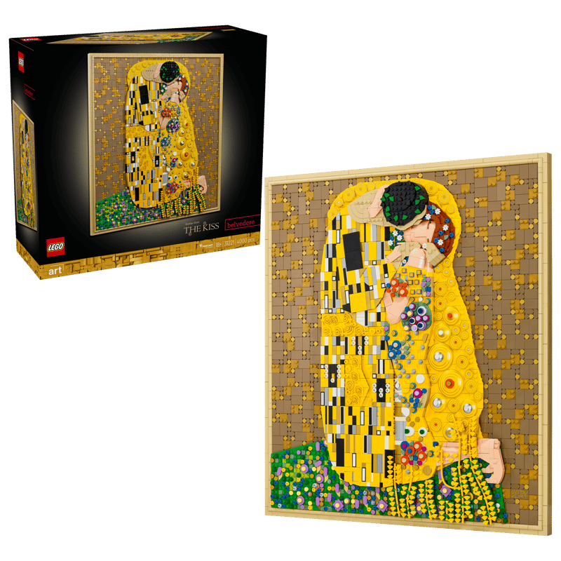 LEGO Art Gustav Klimt The Kiss Building Set 31221