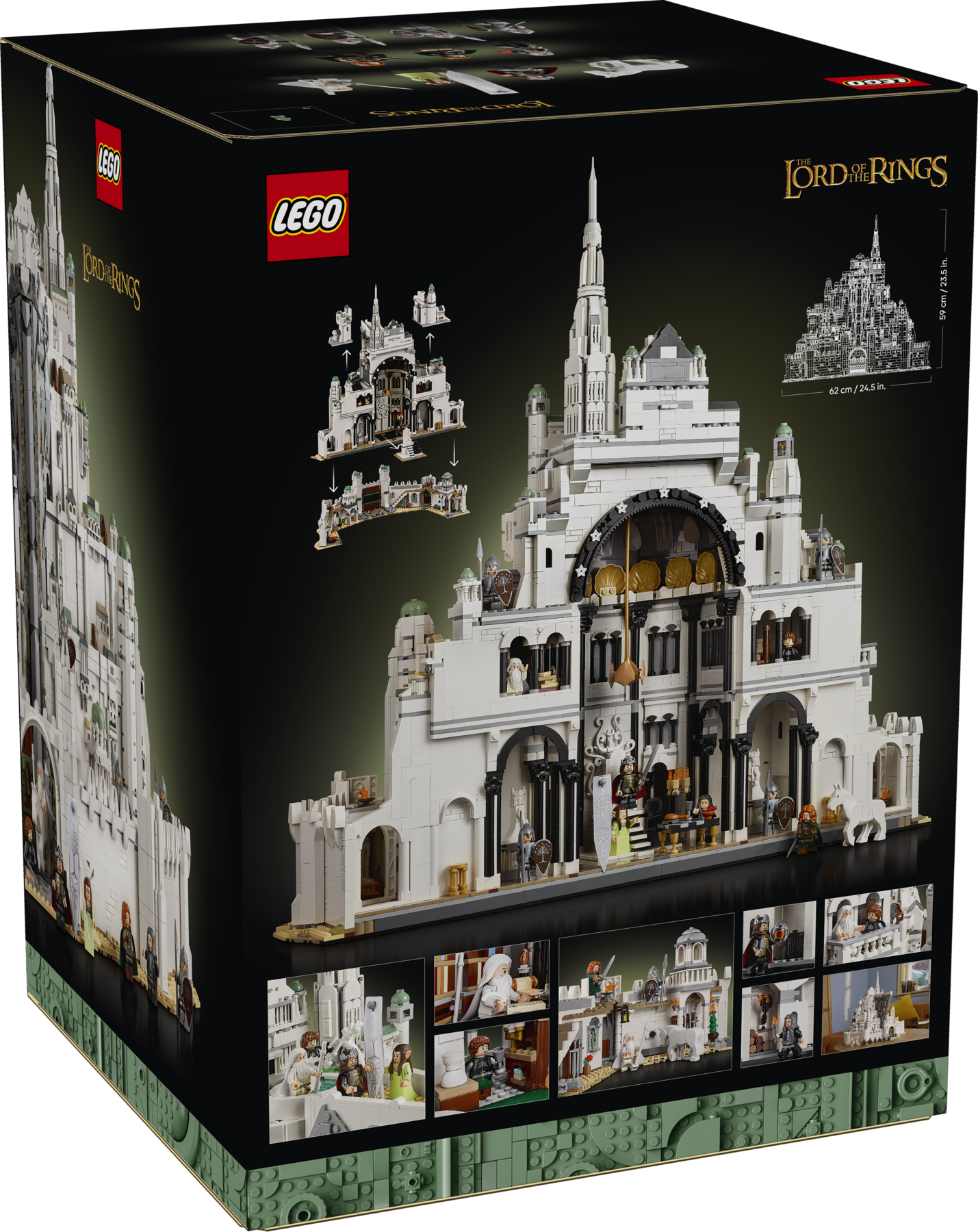 LEGO Icons The Lord of the Rings: Minas Tirith Building Set 11377
