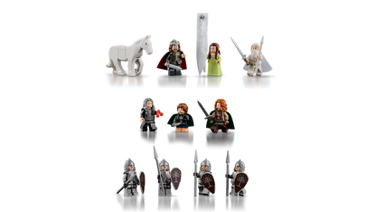 LEGO Icons The Lord of the Rings: Minas Tirith Building Set 11377