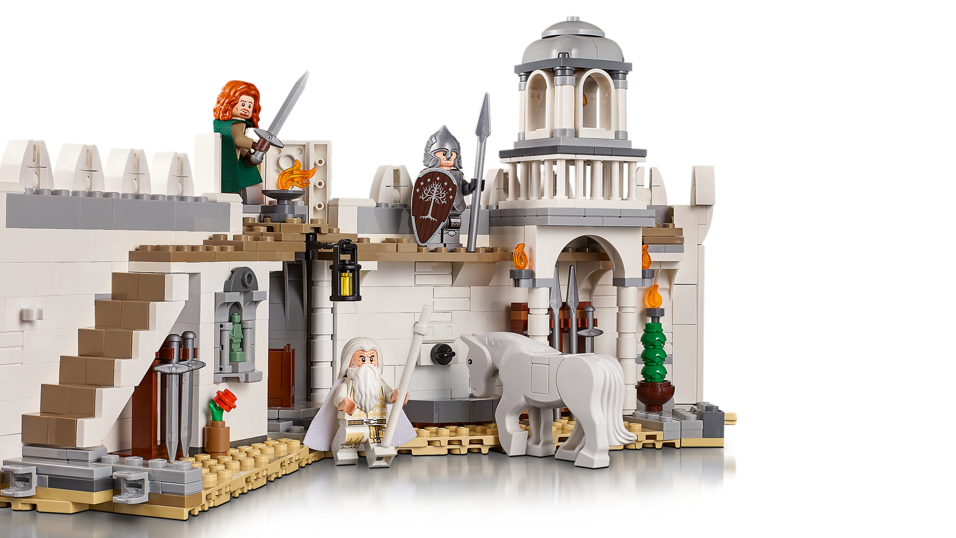LEGO Icons The Lord of the Rings: Minas Tirith Building Set 11377