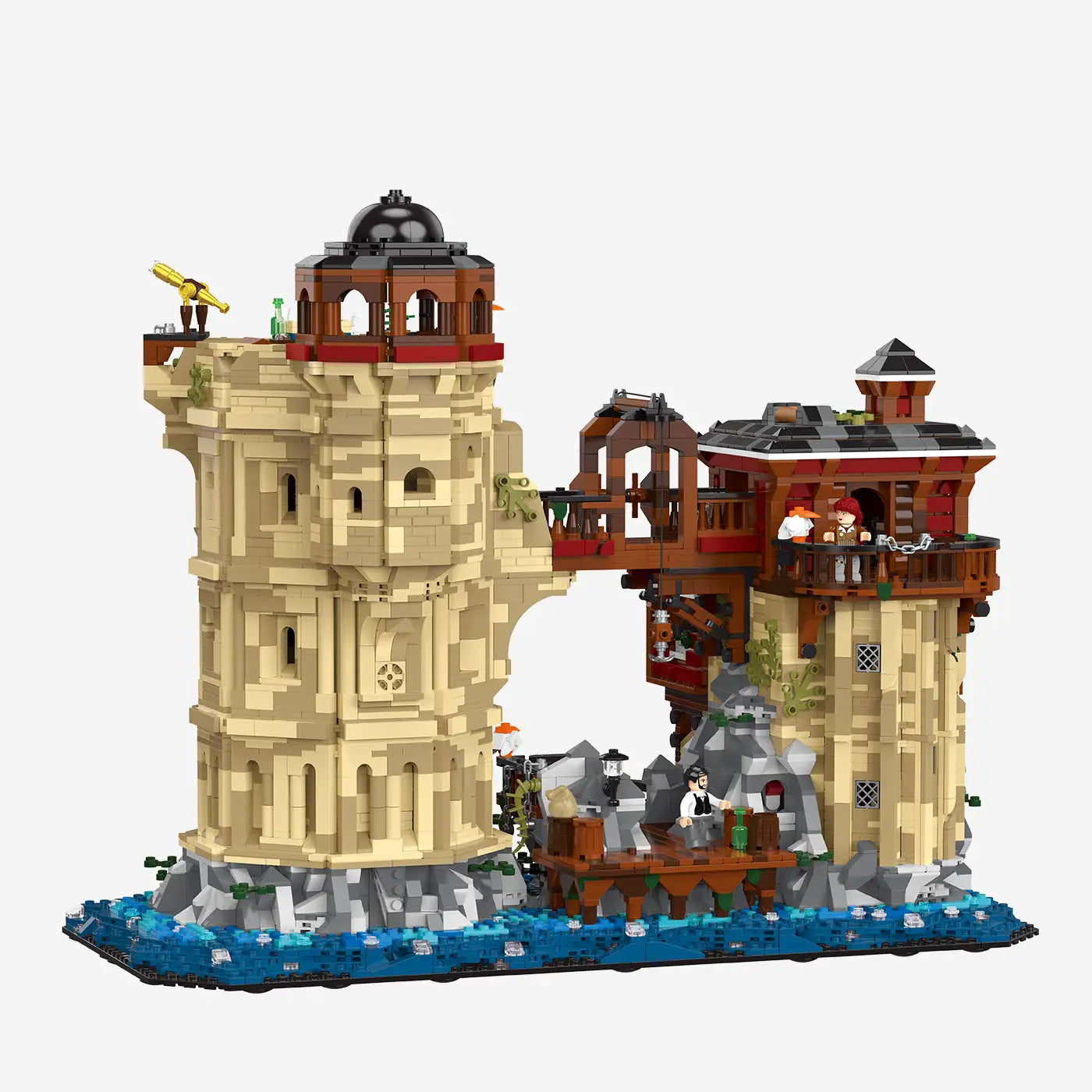 BlueBrixx-Pro Astronomer's Workshop Building Set 109811