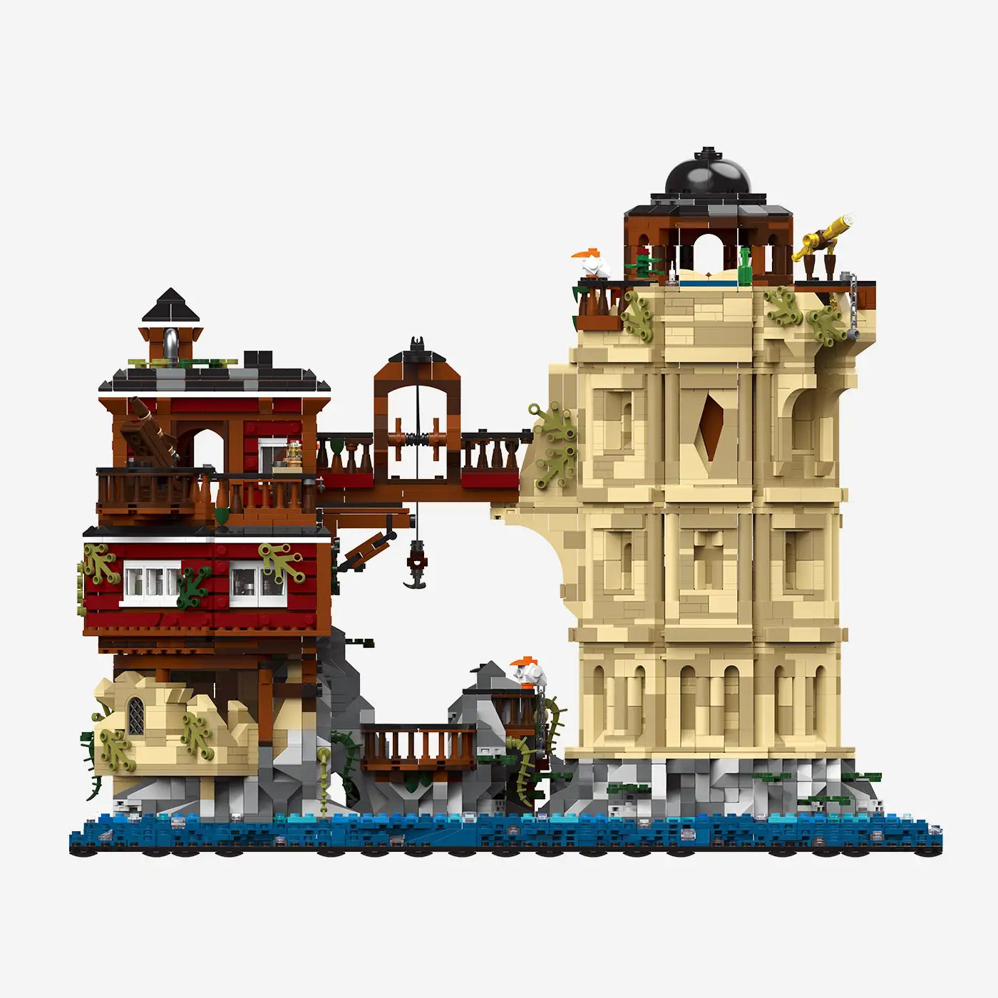 BlueBrixx-Pro Astronomer's Workshop Building Set 109811