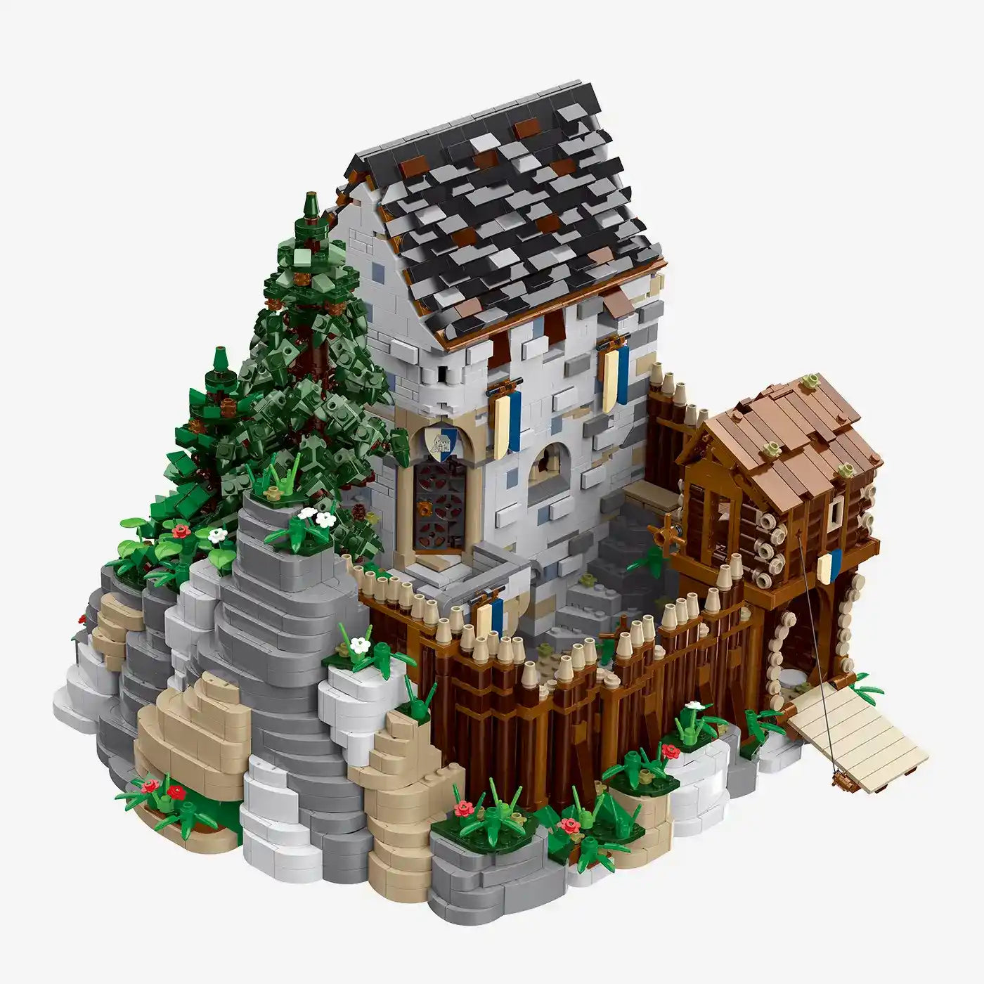 BlueBrixx-Pro Burg Blaustein Building Set 109778