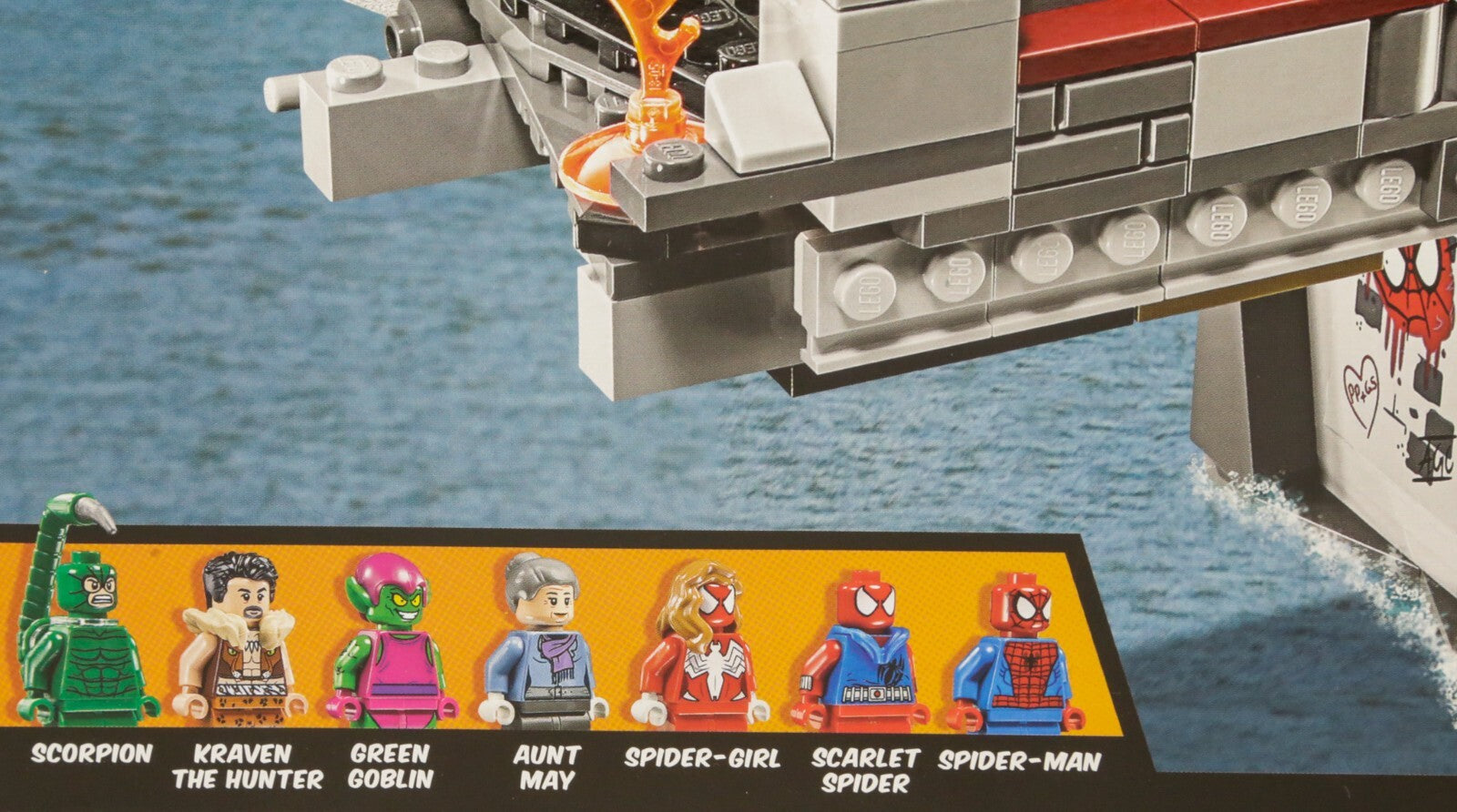 LEGO Marvel Spider-Man: Web Warriors Ultimate Bridge Battle Set 76057