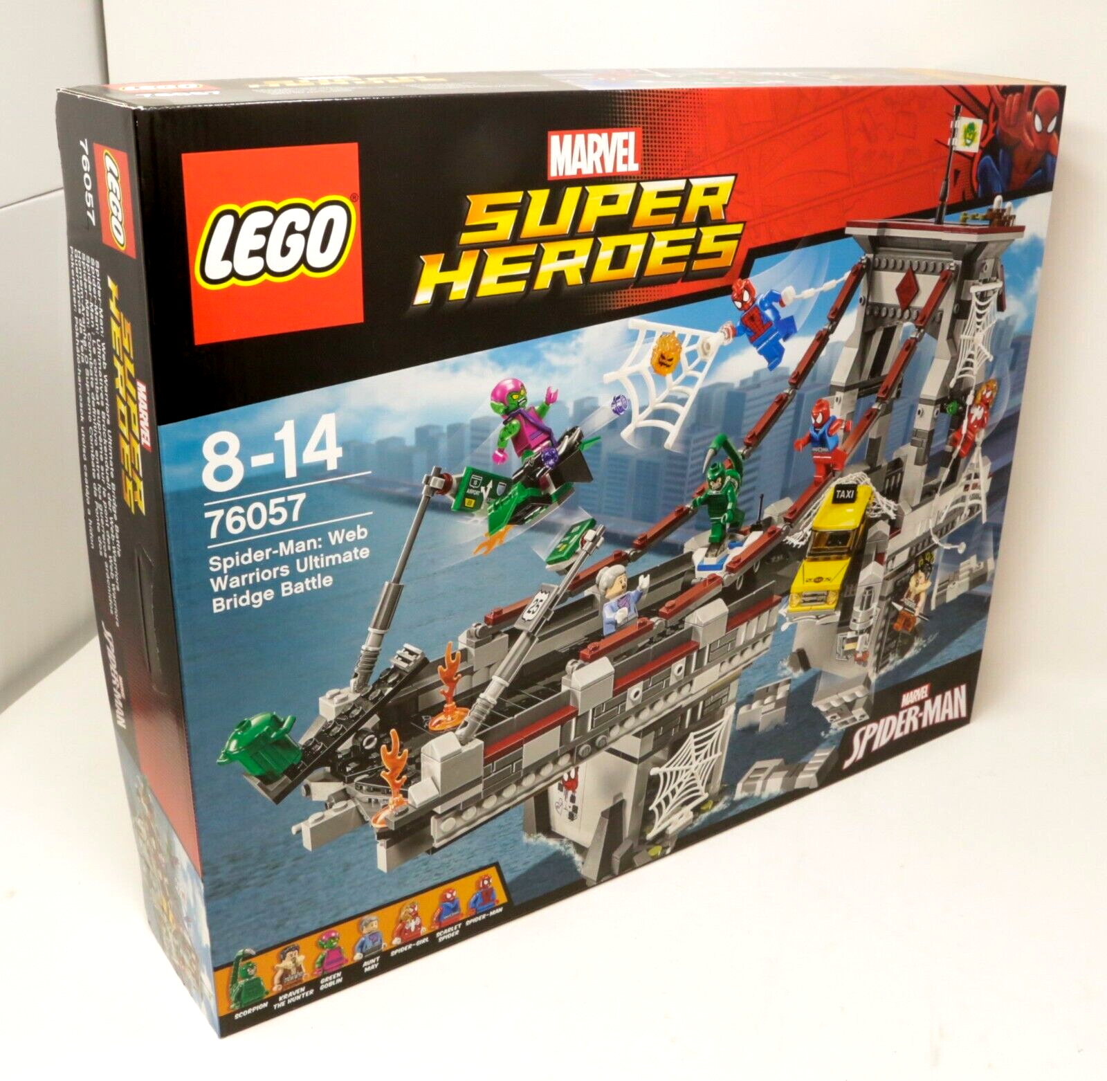 LEGO Marvel Spider-Man: Web Warriors Ultimate Bridge Battle Set 76057